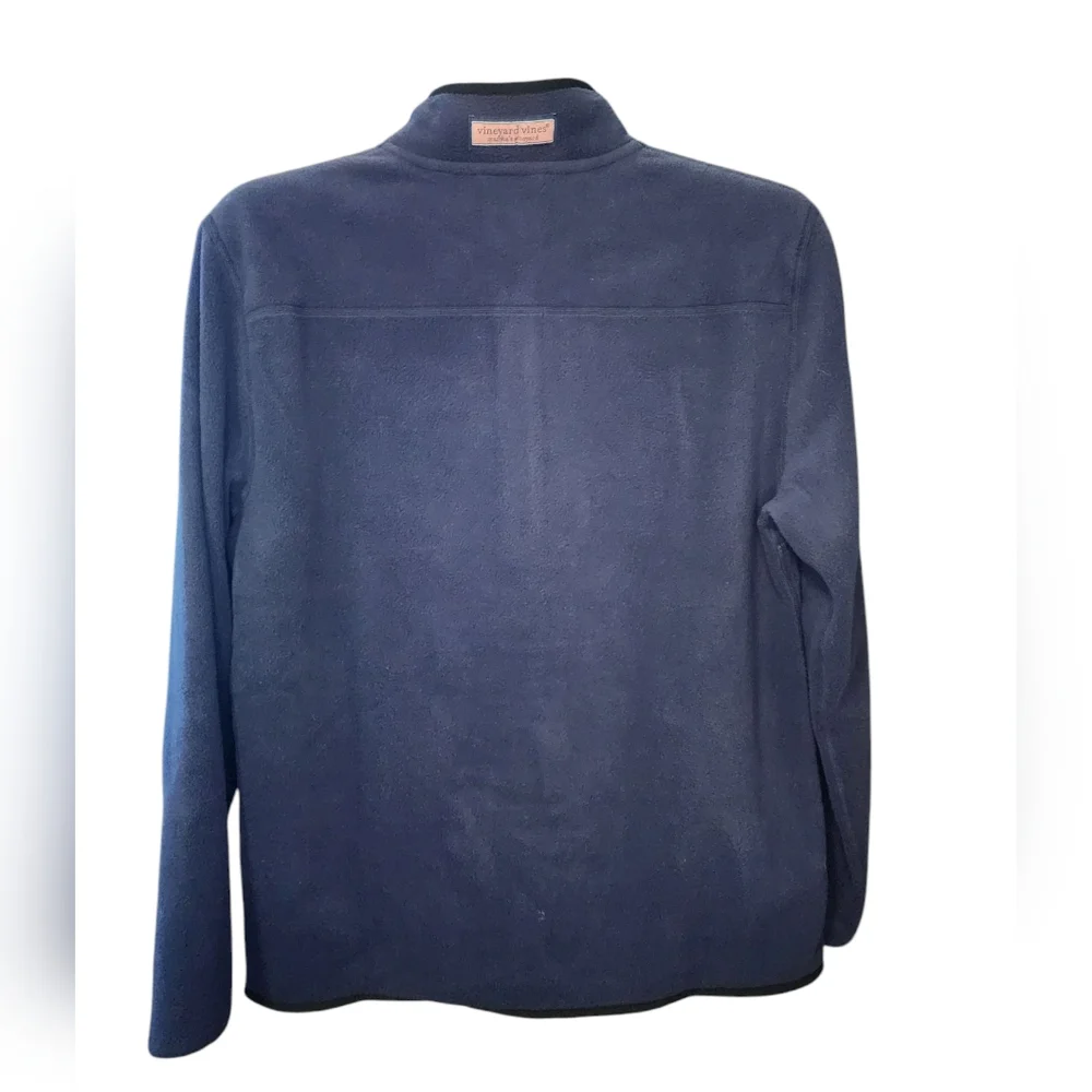 Vineyard Vines Fleece Quarter Zip, Mens Small - Picture 2 of 4